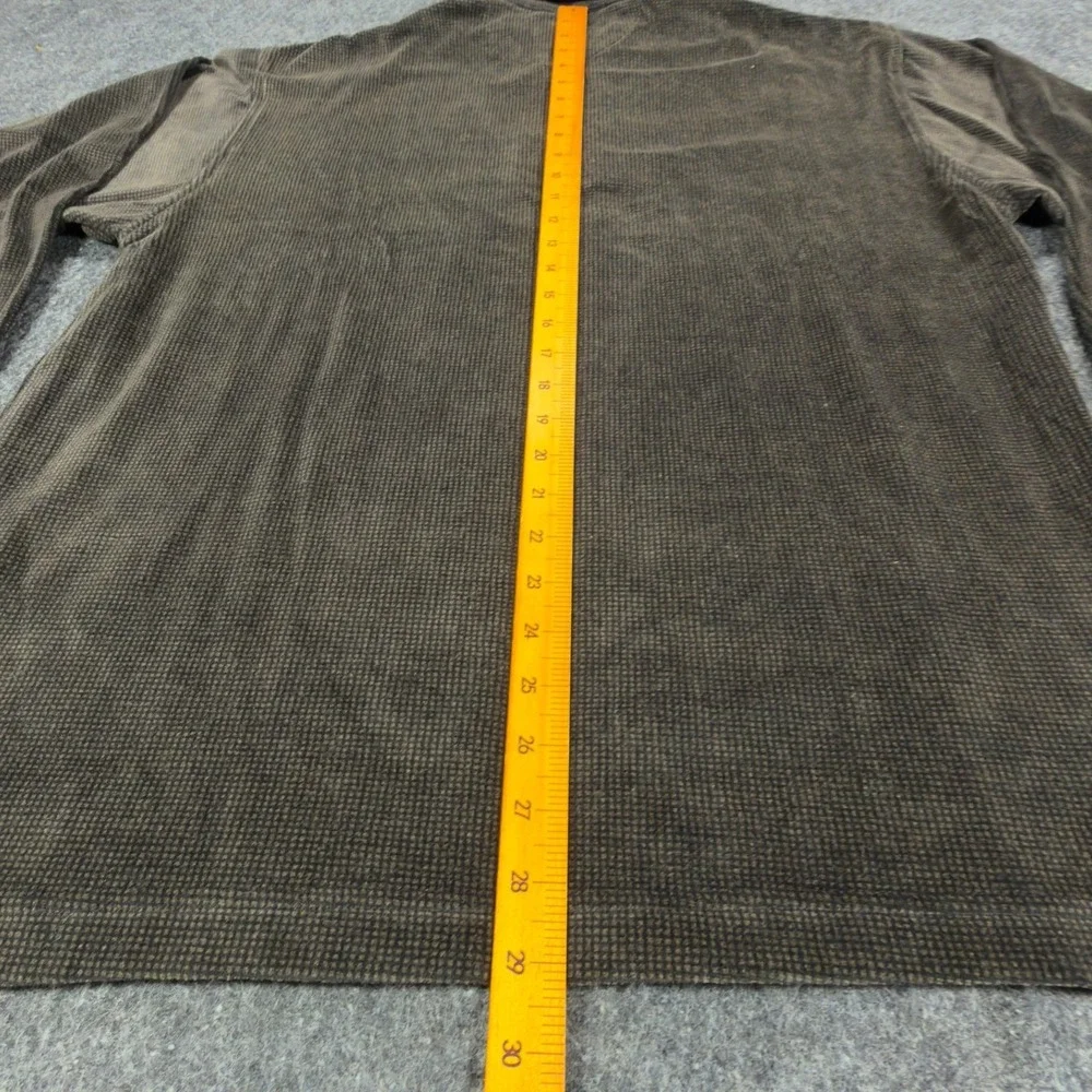 Paulo Avanti 90s Vintage Quarter Zip Pullover Mens Medium Brown Cotton Blend NWT